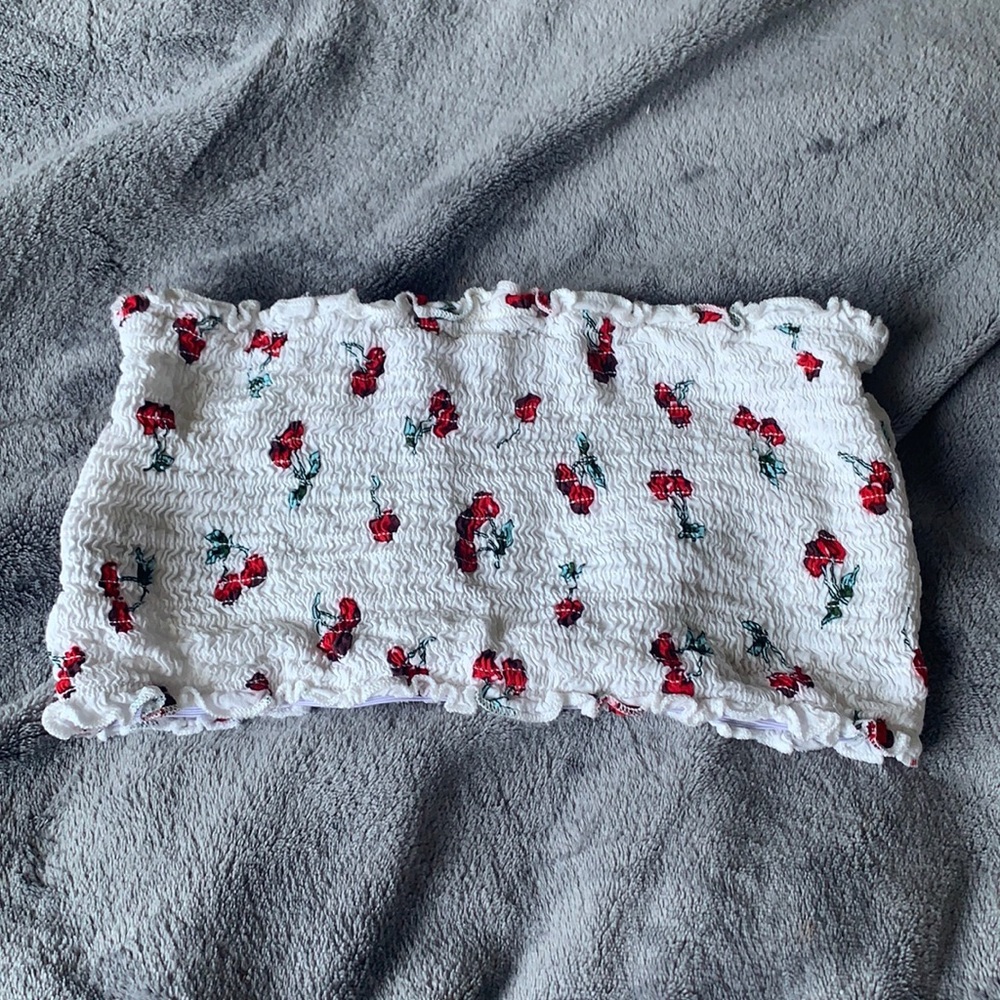 cherry tube top!